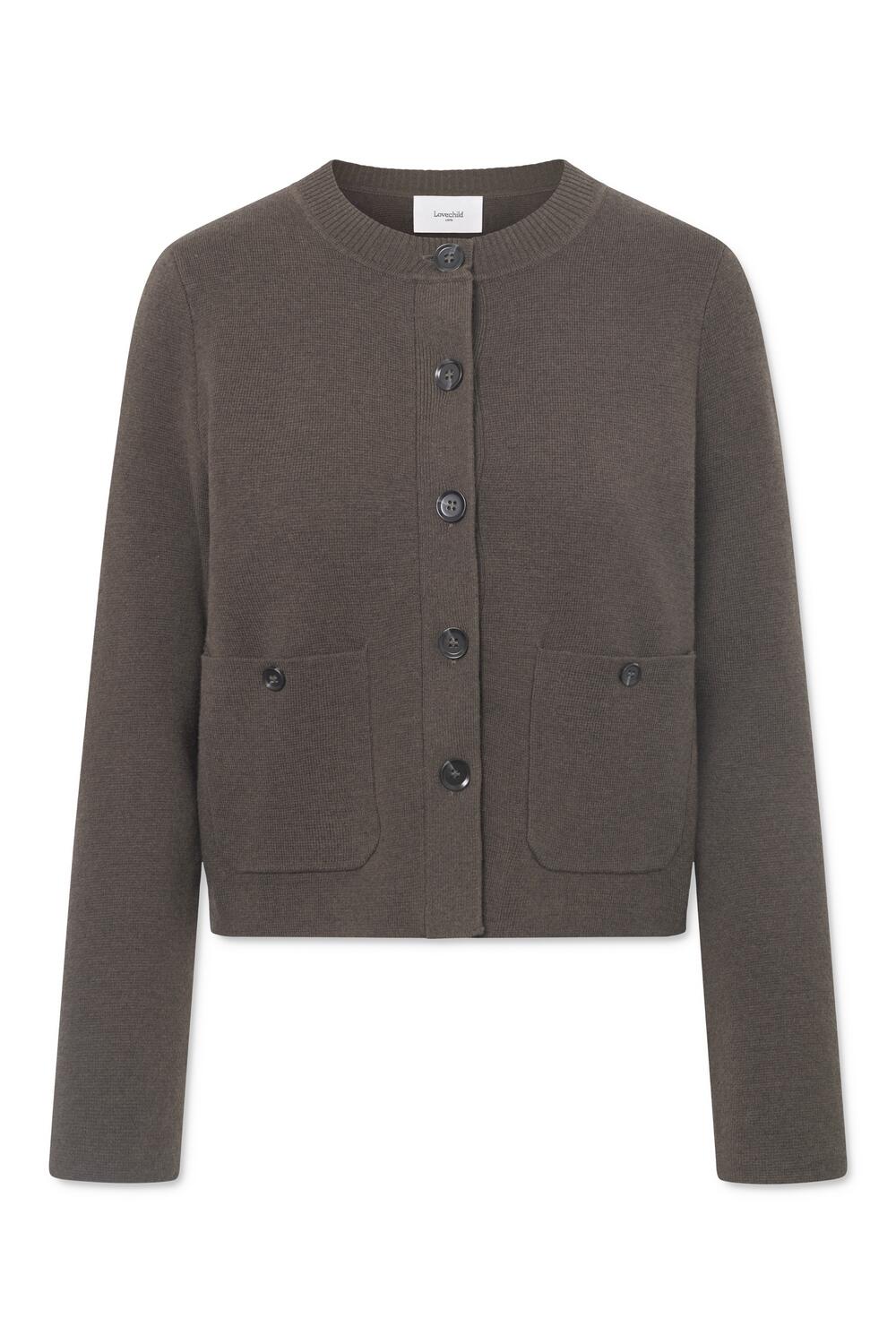 Paloma cardigan - 681 Army Melange